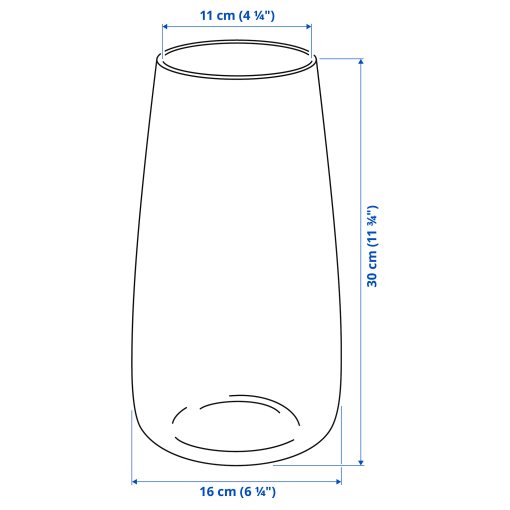 BERÄKNA, vase, 204.062.97
