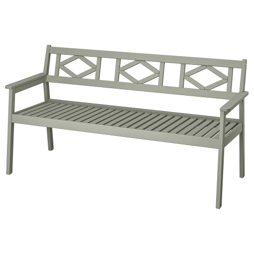 BONDHOLMEN, bench with backrest, outdoor, 204.206.32