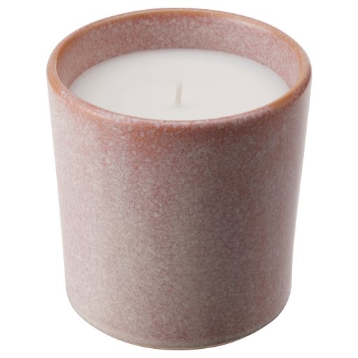 LUGNARE, scented candle in ceramic jar/Jasmine, 50 hr, 205.021.90