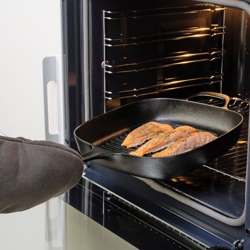 VARDAGEN, grill pan, 28x28 cm, 205.606.70