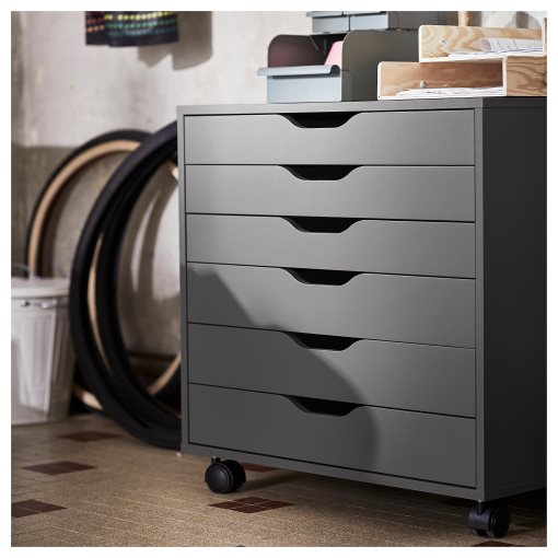 ALEX, drawer unit on castors, 67x66 cm, 205.888.91