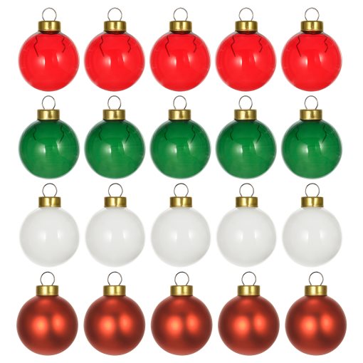 VINTERFINT, tree ornament set of 20, 3.5 cm, 206.045.27