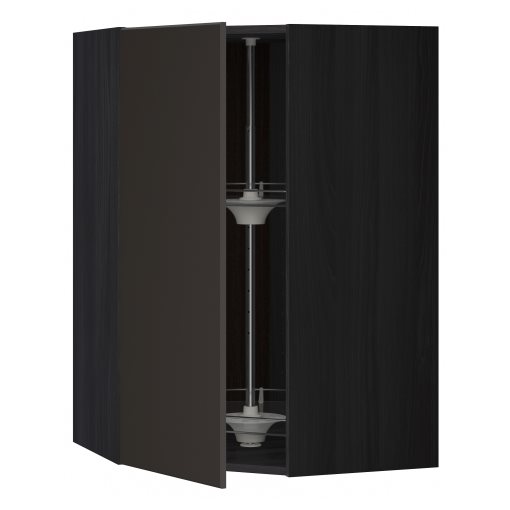 METOD, corner wall cabinet with carousel, 292.122.52