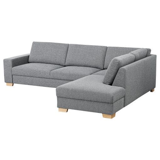 SÖRVALLEN, γωνιακός καναπές 4 θέσεων με ανοιχτό άκρο/δεξί, 293.147.74