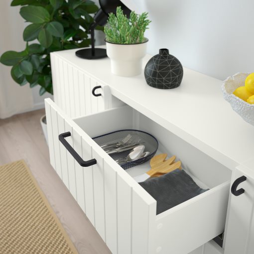 BESTÅ, storage combination with drawers soft-closing, 180x42x74 cm, 293.849.17