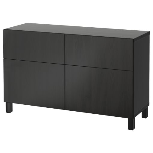 BESTÅ, storage combination with doors/drawers push-open, 120x42x74 cm, 294.125.81
