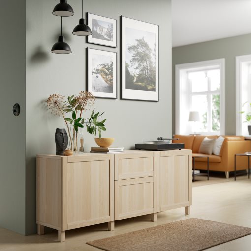 BESTÅ, storage combination with drawers push open, 180x42x74 cm, 294.218.54