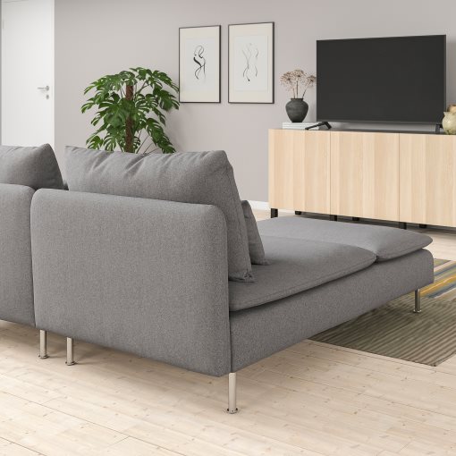SÖDERHAMN, 2-seat sofa with chaise longue, 294.521.00