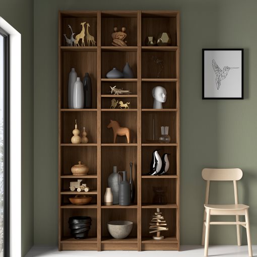 BILLY, bookcase combination with height extension units, 120x28x237 cm, 294.833.90