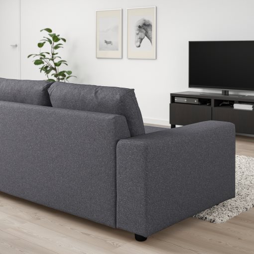 VIMLE, 2-seat sofa-bed with wide armrests, 295.452.51