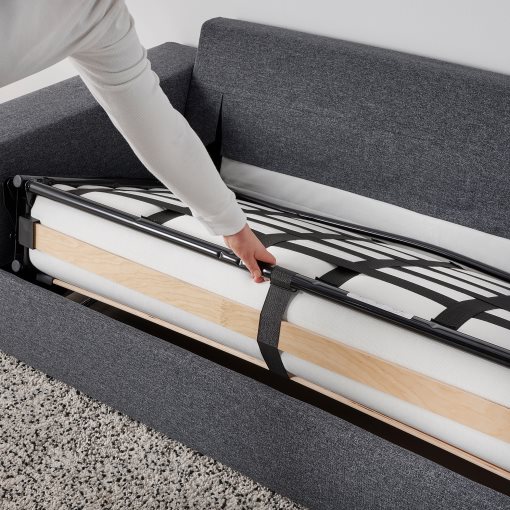 VIMLE, 2-seat sofa-bed with wide armrests, 295.452.51
