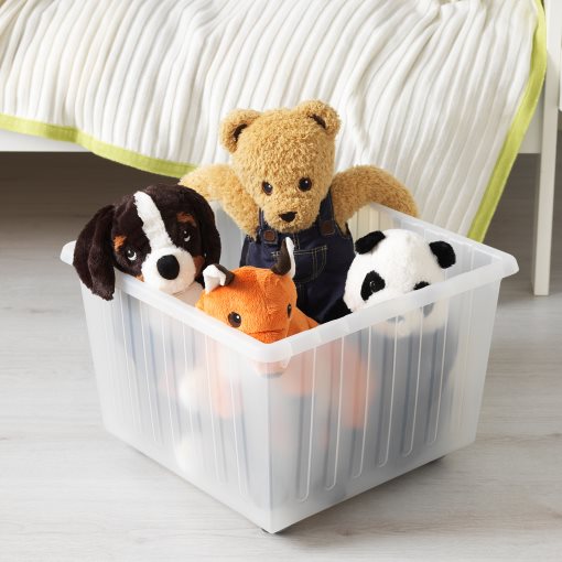 VESSLA, κουτί αποθήκευσης με ροδάκια, 300.648.49