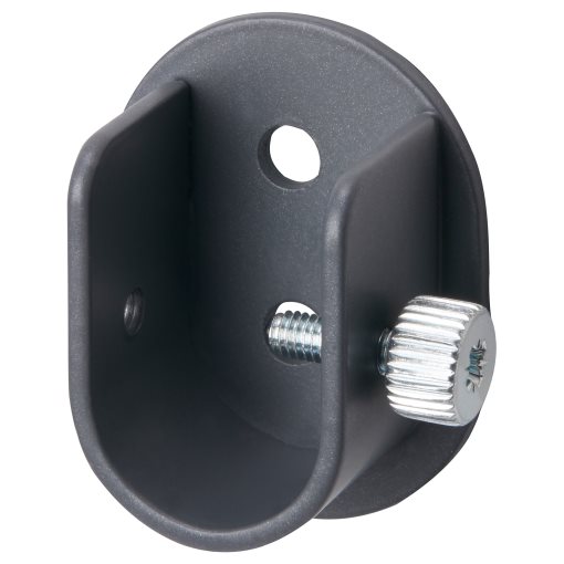 HUGAD, wall fitting for curtain rod, 302.691.34