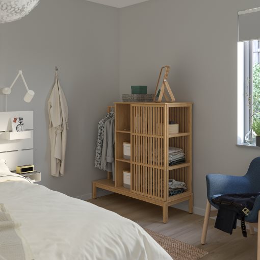 NORDKISA, ανοιχτή ντουλάπα με συρόμενη πόρτα, 304.394.76