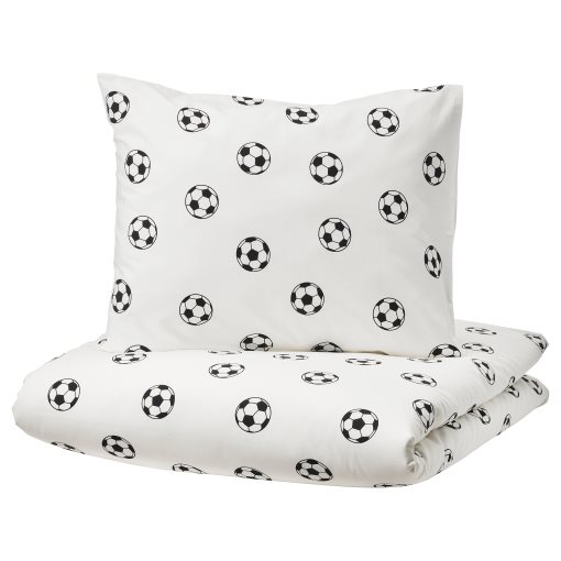 SPORTSLIG, quilt cover and pillowcase, 150x200/50x60 cm, 304.913.27