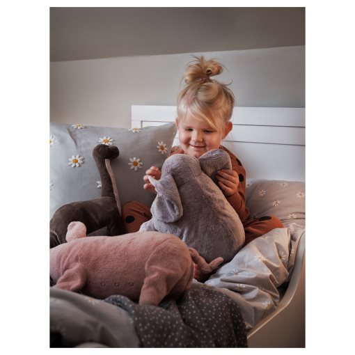 NATTSLÄNDA, cushion cover/floral pattern, 50x50 cm, 305.080.40