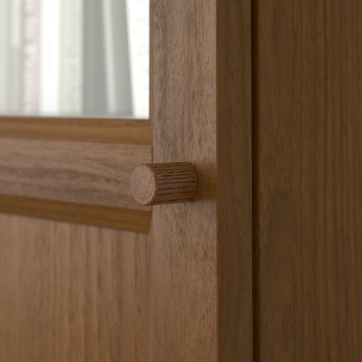 OXBERG, panel/glass door, 40x192 cm, 305.087.09
