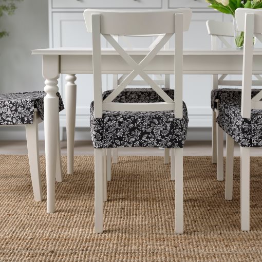 DVÄRGDUNÖRT, chair pad, 42/35x42x4 cm, 305.488.52