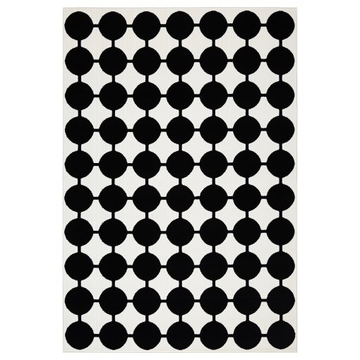 VÄNDPLATS, χαλί χαμηλό πέλος, 133x195 cm, 306.009.39