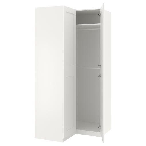 PAX, corner wardrobe, 111/111X236 cm, 392.185.12