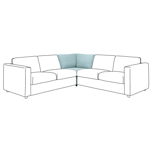 VIMLE, corner section, 393.925.54