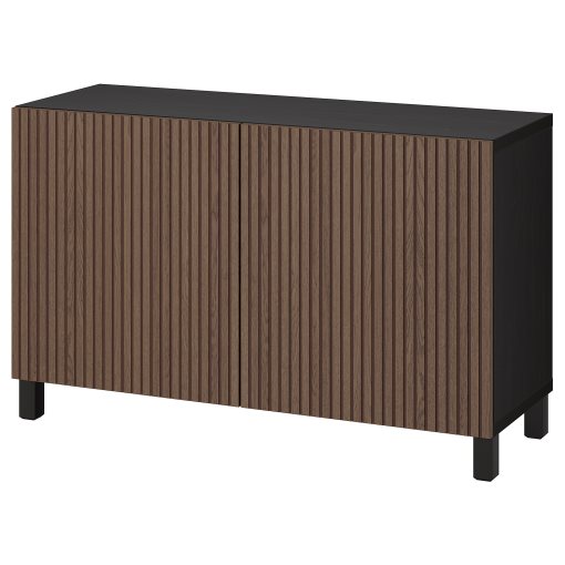 BESTÅ, storage combination with doors, 120x42x74 cm, 394.214.29
