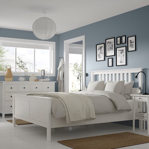 HEMNES, bedroom furniture/set of 4, 160x200 cm, 394.834.17