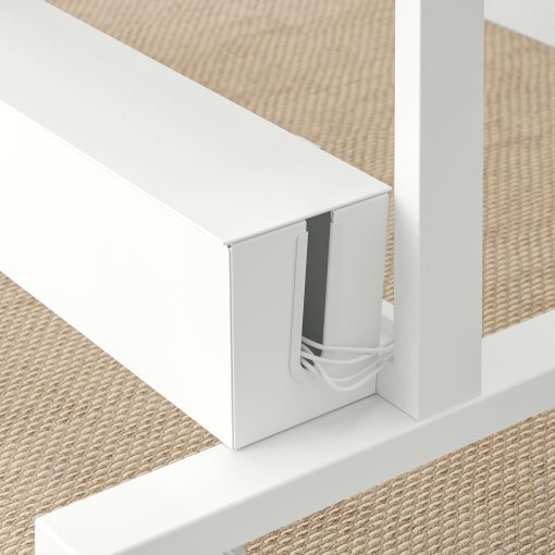 MITTZON, frame with castors/cable box, 85x205 cm, 395.146.78