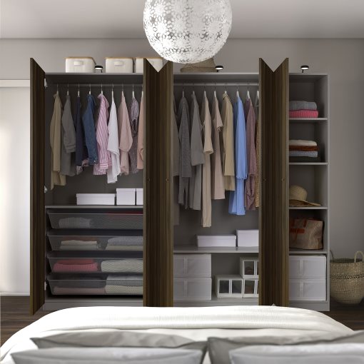 PAX/STORKLINTA, wardrobe combination, 250x60x201 cm, 395.628.48