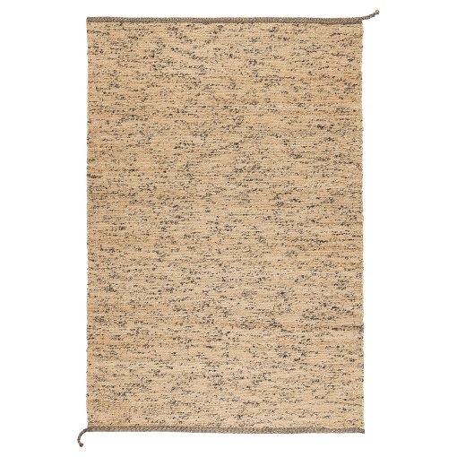 MELHOLT, χαλί χαμηλή πλέξη χειροποίητο φυσικό, 133x195 cm, 404.080.21