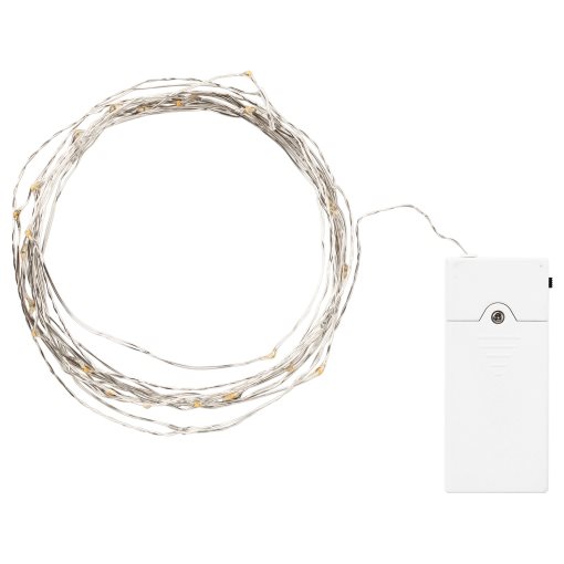 VISSVASS, LED lighting chain 40 light indoor/battery-op, 404.141.02