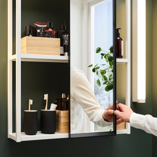 ENHET, hanging mirror for frame, 25x4.5x75 cm, 404.490.74