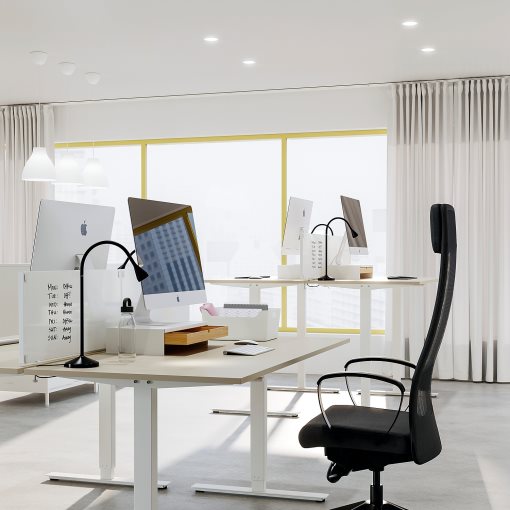 TROTTEN, σκελετός ρυθμιζόμενου ύψους για επιφάνεια τραπεζιού, 120/160 cm, 405.073.42