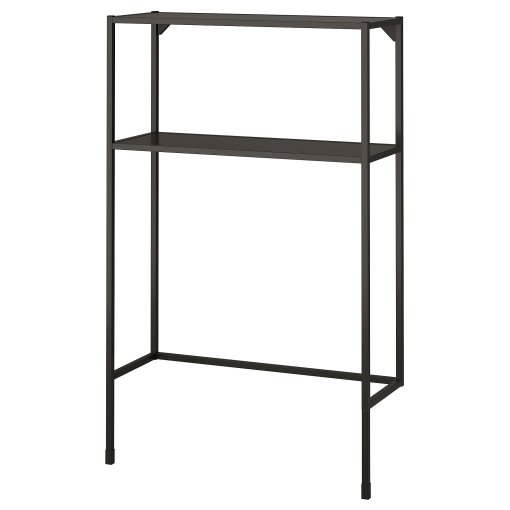 ENHET, frame with shelves for washing machine, 80x30x129 cm, 405.160.92