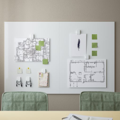 MITTZON, whiteboard/noticeboard, 84x110x2 cm, 405.286.36