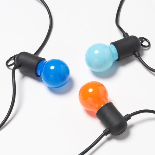 SOLVINDEN, chain with built in LED light source/12 bulbs/outdoor, 405.931.70