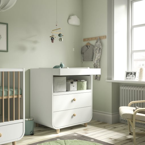 MYLLRA, changing table with drawers, 405.957.44