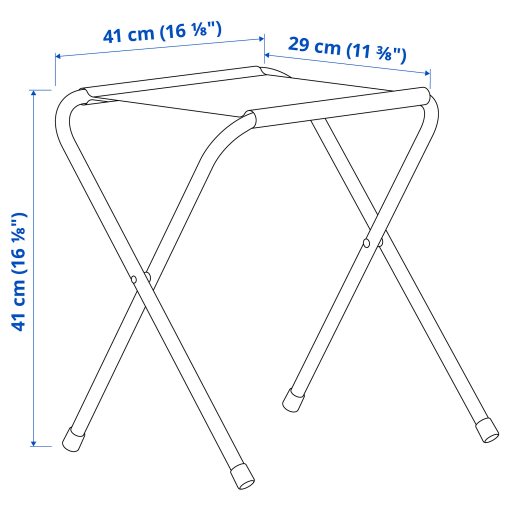 STRANDÖN, folding stool, 406.004.58