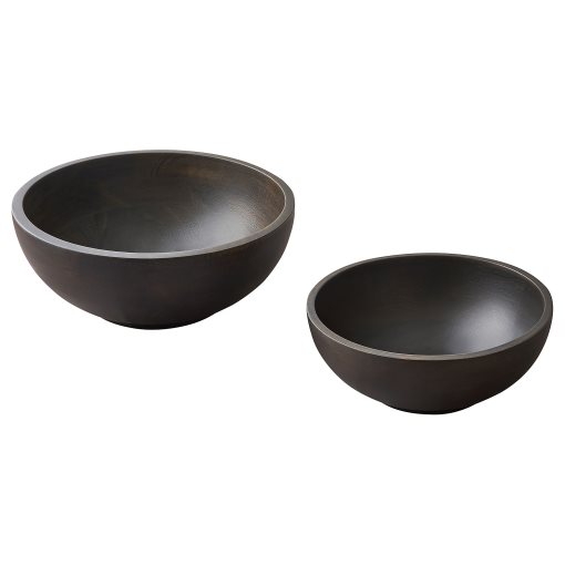 PINNLILJA, serving bowl, set of 2, 406.023.20