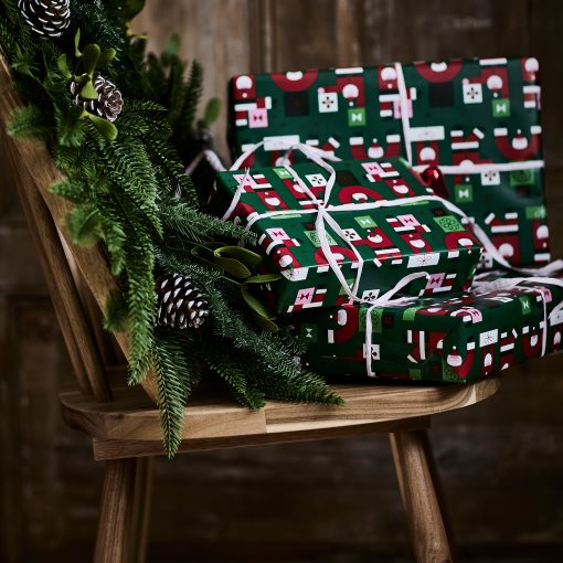 VINTERFINT, gift wrap roll, 4x1 m, 406.028.05