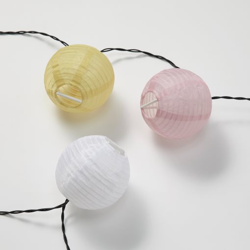SOLVINDEN, solar-powered lighting chain with built-in LED light source/24 lights, 406.151.72