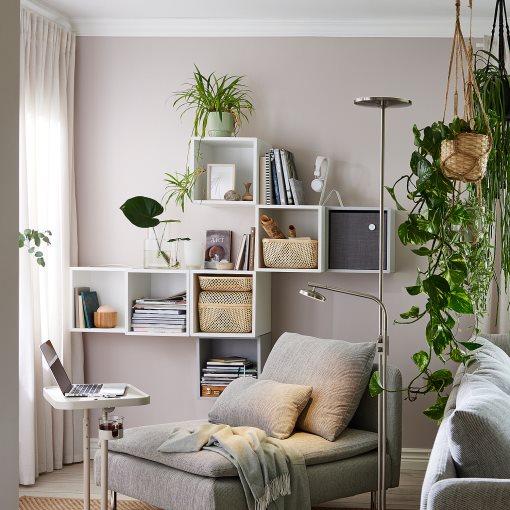 EKET, wall-mounted shelving unit, 492.858.17