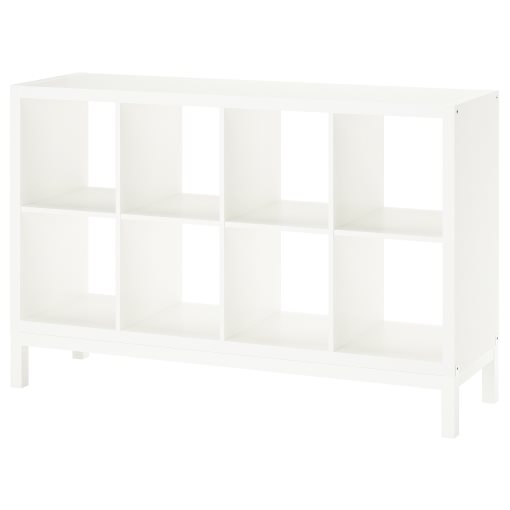 KALLAX, shelving unit with underframe, 147x94 cm, 494.426.76
