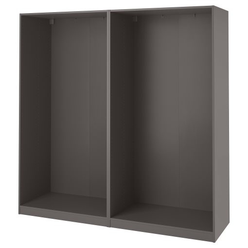PAX, 2 wardrobe frames, 200x58x201 cm, 494.948.11