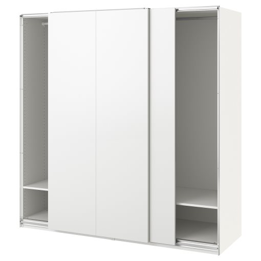 PAX/HASVIK, wardrobe combination, 200x66x201 cm, 495.025.47