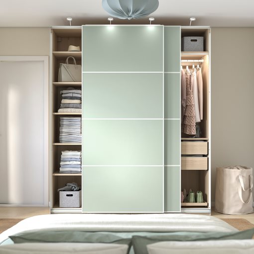 PAX/MEHAMN, wardrobe combination, 200x66x236 cm, 495.517.45