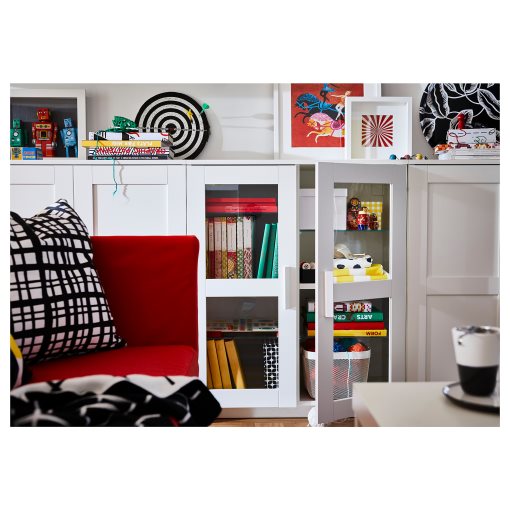 BRIMNES, cabinet with doors, 503.006.66