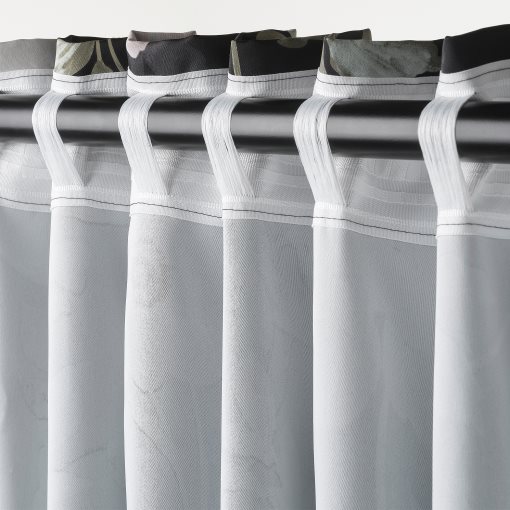 ROSENMOTT, block-out curtains, 1 pair, 504.630.07