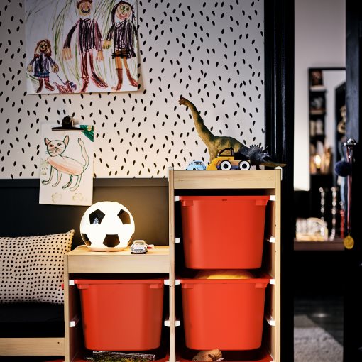 ÄNGARNA, επιτραπέζιο φωτιστικό με ενσωματωμένο φωτισμό LED, 504.877.58