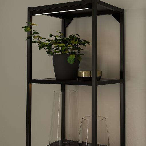 SKYDRAG, worktop/wardrobe strip with built-in LED light source with sensor/dimmable, 60 cm, 505.292.30
